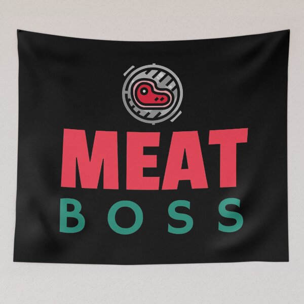 Item preview, Meat Boss BBQ designed and sold by AndApArt.