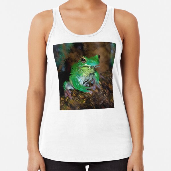 Fractured Spring 4 Racerback Tank Top