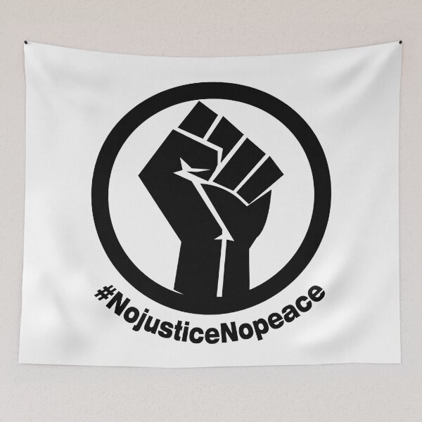 Item preview, No Justice No Peace designed and sold by ThingsShop.