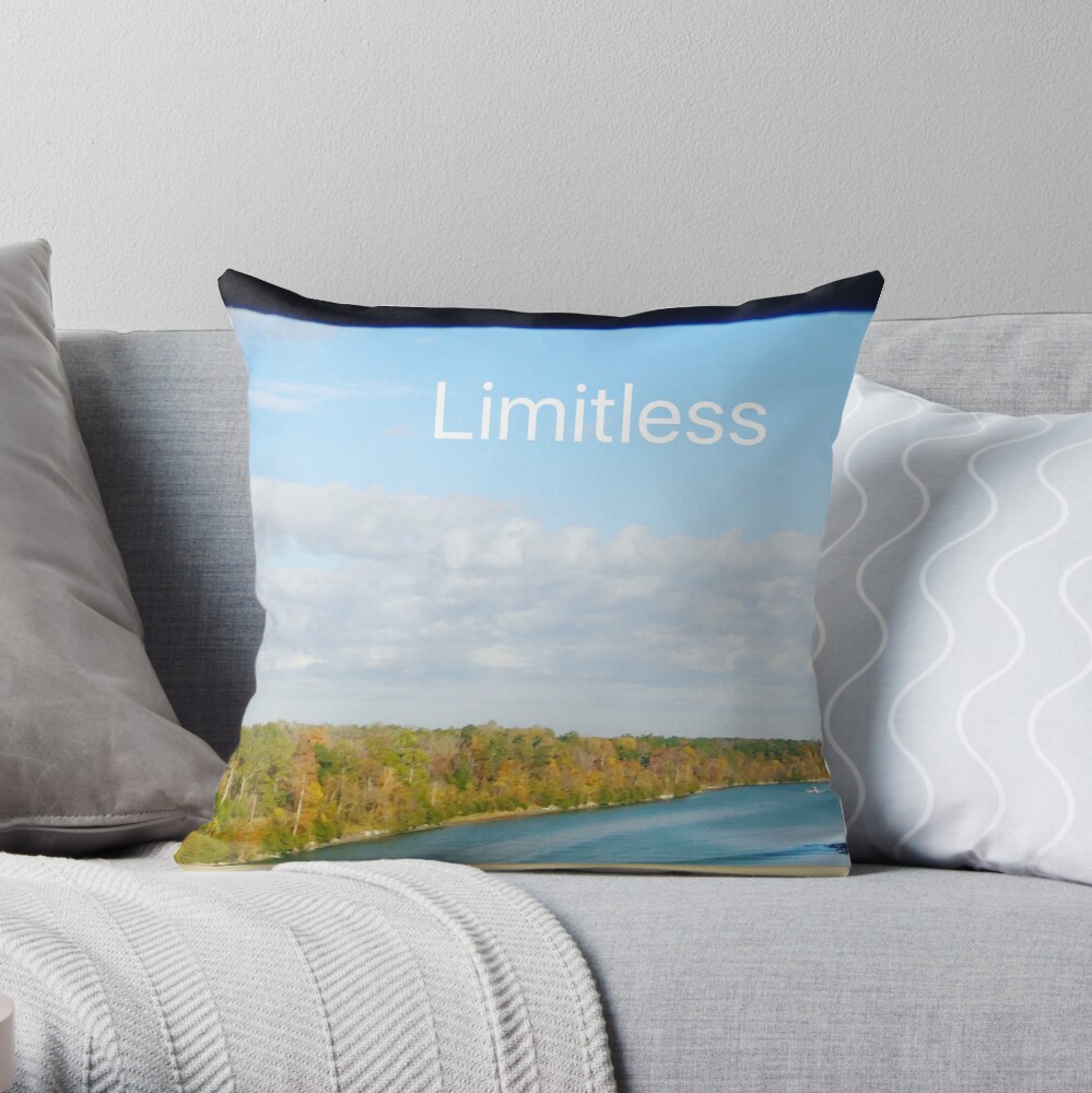 Limitless Throw Pillow