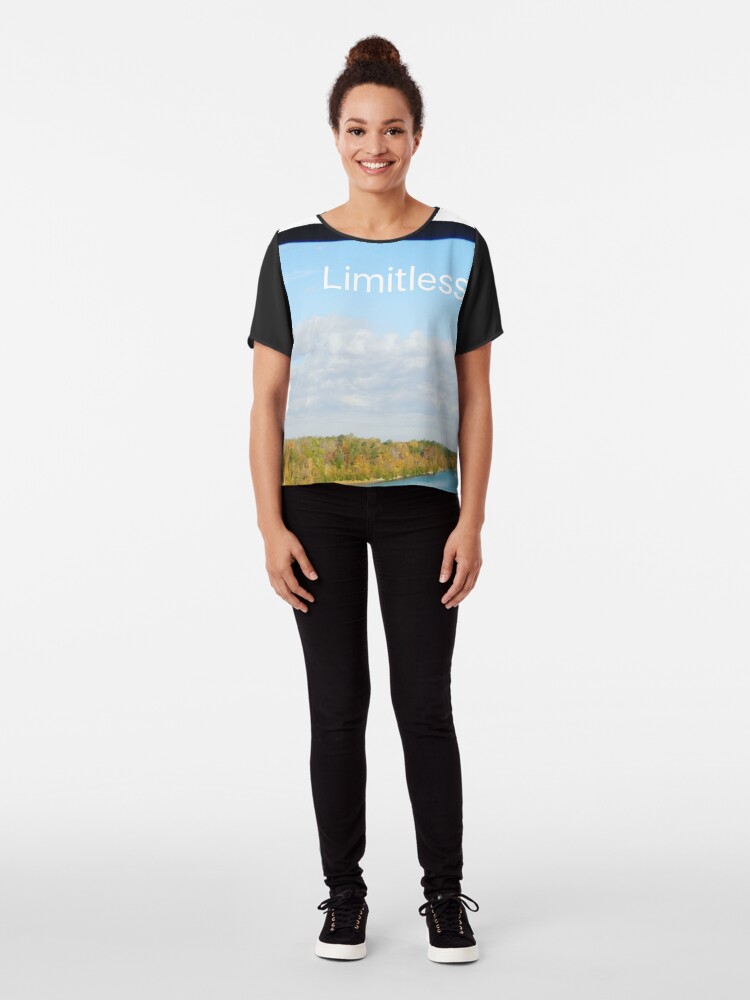 Alternate view of Limitless Chiffon Top