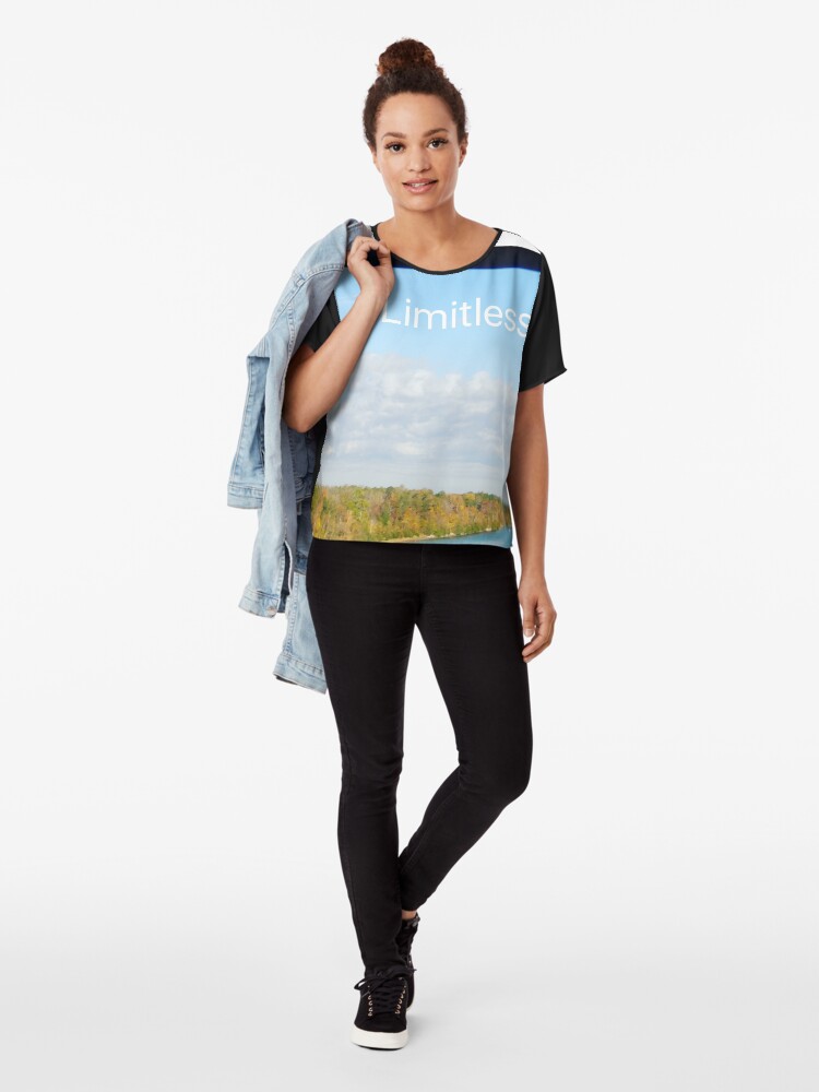 Alternate view of Limitless Chiffon Top