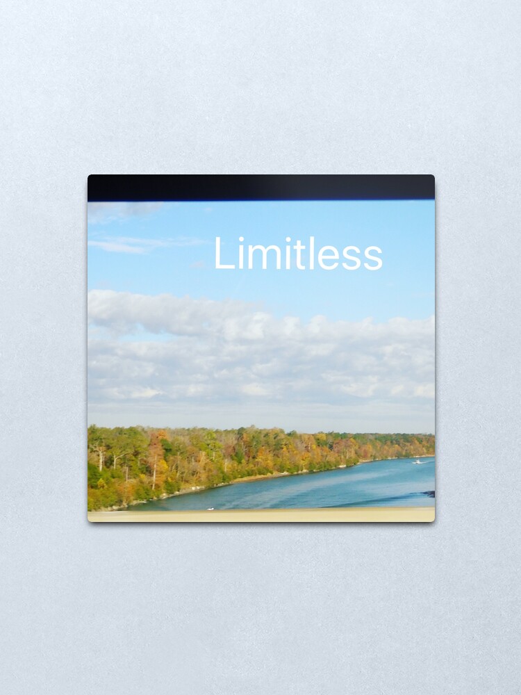 Alternate view of Limitless Metal Print
