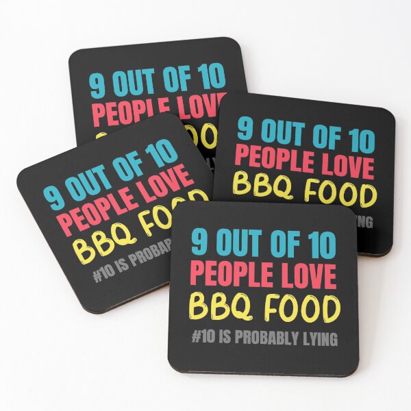Item preview, 9 out of 10 people love BBQ food  designed and sold by AndApArt.