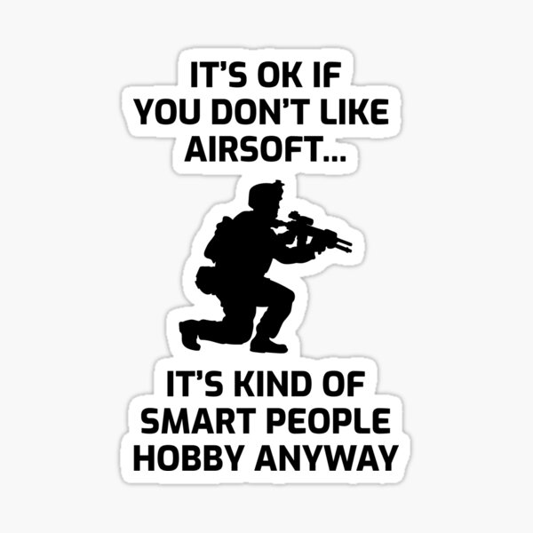 Vista previa del artículo con la obra « queridas armas y tu tripulación de Airsoft más querida.», diseñado y vendido por TastefulTees.