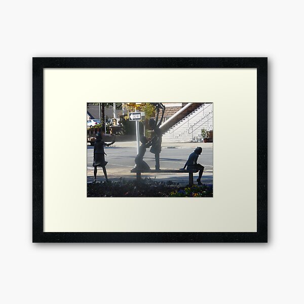 CRM - 4 Little Girls Framed Art Print