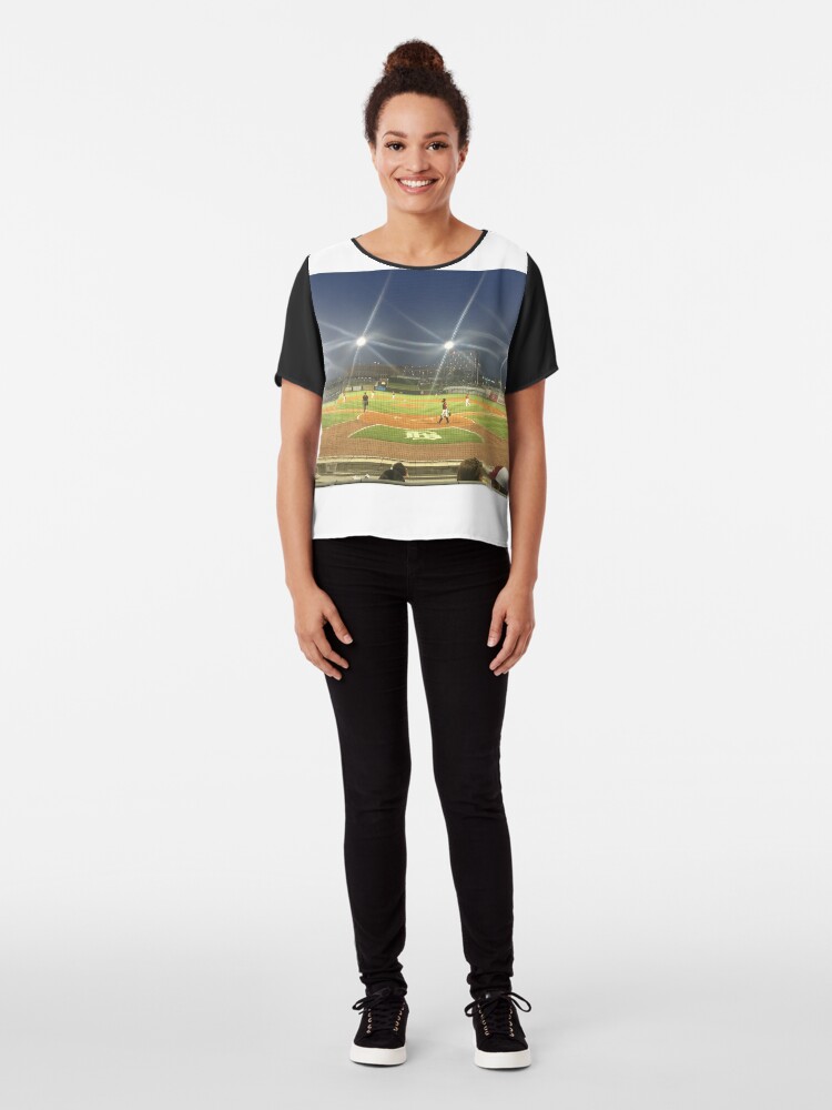 Alternate view of Take Me Out to the Ballgame Collection Chiffon Top