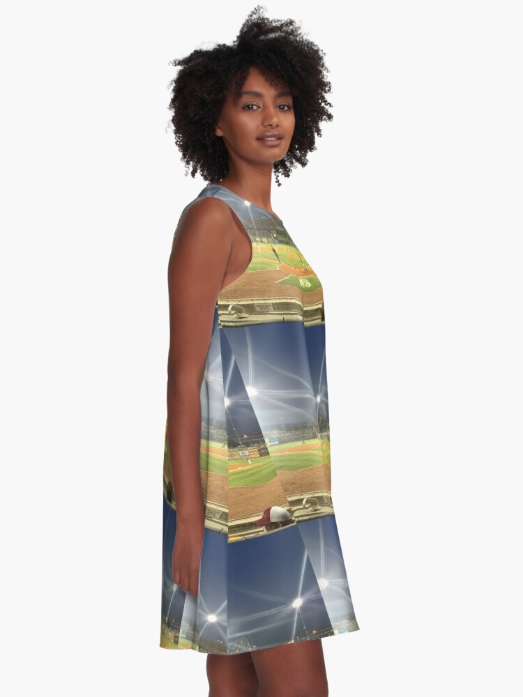 Alternate view of Take Me Out to the Ballgame Collection A-Line Dress