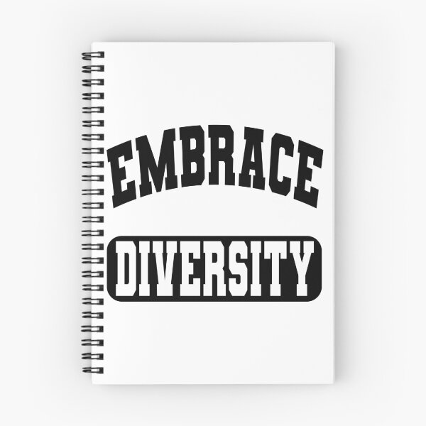 Item preview, Embrace Diversity (Inspirational Quote About Respect • Vintage Retro College Look) designed and sold by SassyClassyMe.
