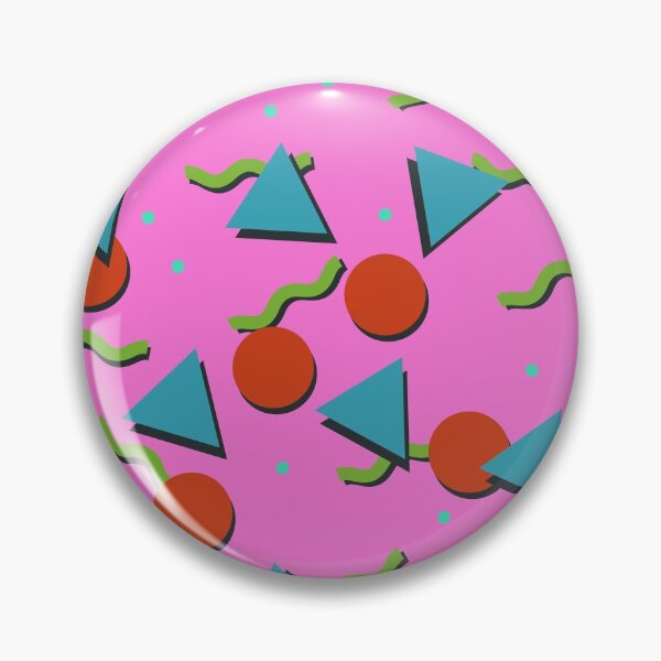 Item preview, 80s Space Pink │ Pattern │ Shapes designed and sold by JoeClarkArt.