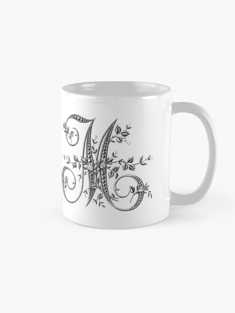 Fancy French Antique Monogram Letter - B - Coffee Mug for Sale by artworld