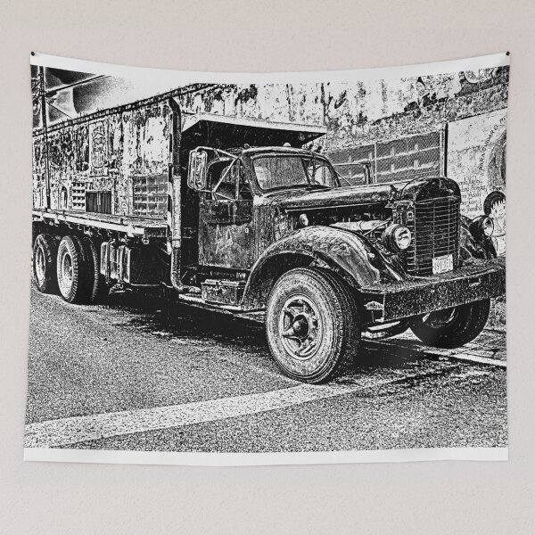 Item preview,  old truck designed and sold by ricobarinas.
