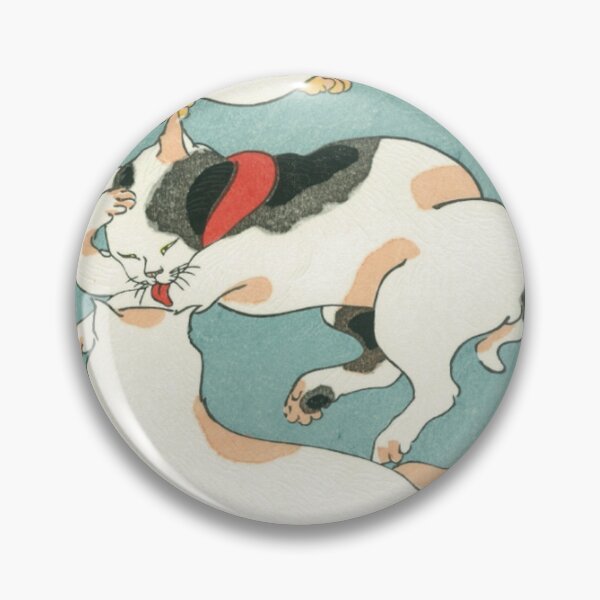 Item preview, Japan art print - resting cats designed and sold by Kallandra.