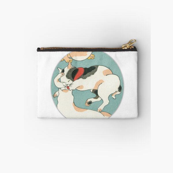 Item preview, Japan art print - resting cats designed and sold by Kallandra.