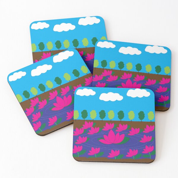 Item preview, Beautiful Lotus Lake designed and sold by Nisha Prabhu.