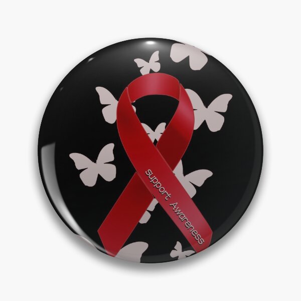 Item preview, Support Red Ribbon Awareness designed and sold by Alondra.
