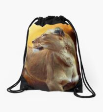 Lioness Is Near 1 Drawstring Bag