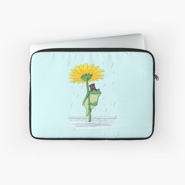 Item preview, Cute Frog in the Rain - When It Rains It Pours designed and sold by Thordur Sturluson.