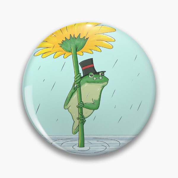 Item preview, Cute Frog in the Rain - When It Rains It Pours  designed and sold by Thordur Sturluson.