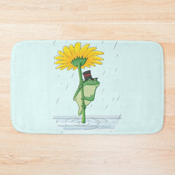 Item preview, Cute Frog in the Rain - When It Rains It Pours  designed and sold by Thordur Sturluson.