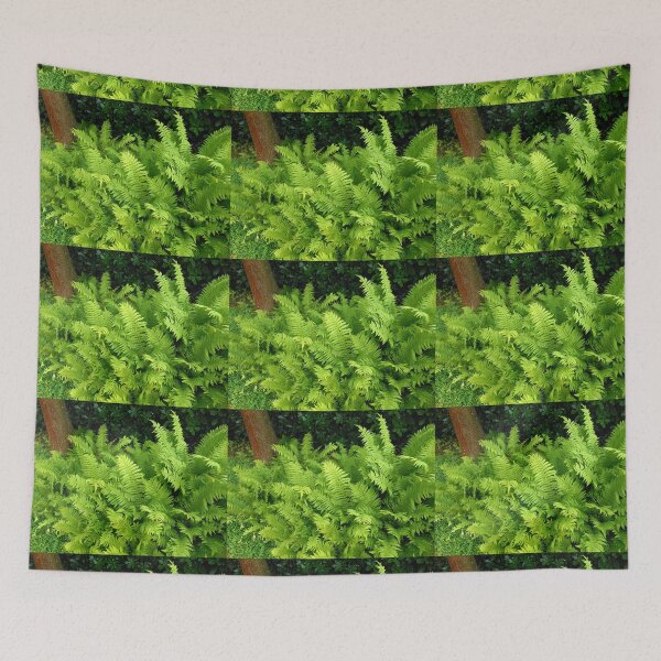 Item preview, Vibrant Ferns - Preston Temple Grounds designed and sold by SunriseRose.