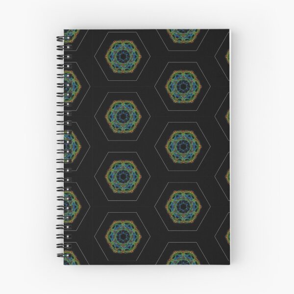 Item preview, Clathrin Cage Hexagon Design 2 with Black Background designed and sold by MoLecULaR-biO.