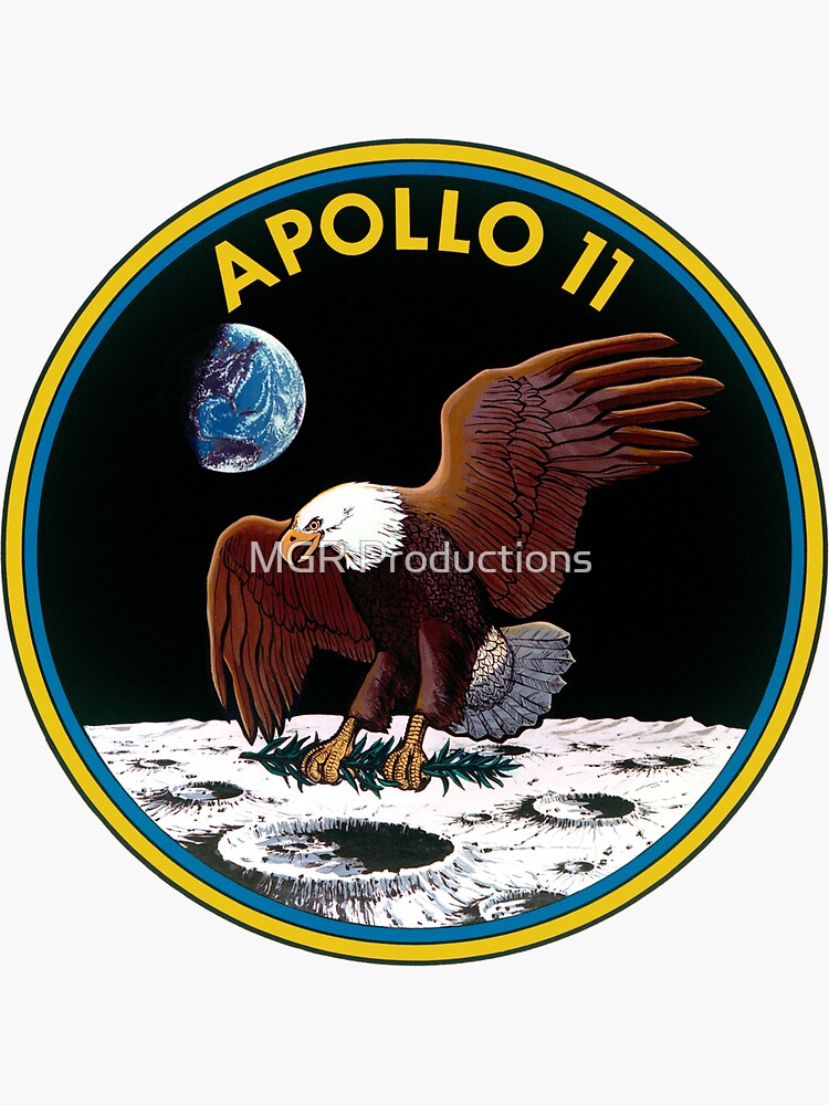Apollo 11 Mission Logo by Quatrosales