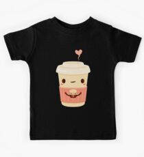 Kaffee Kaffee Kinder T-Shirt