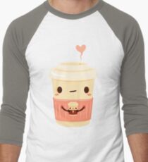 Kaffee Kaffee Baseballshirt für Männer
