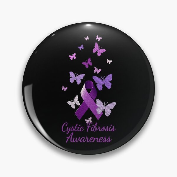 Item preview, Purple Awareness Ribbon: Cystic Fibrosis  designed and sold by Alondra.