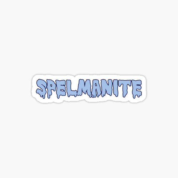 Item preview, Spelmanite Drip (blue) designed and sold by yesitsnalani.
