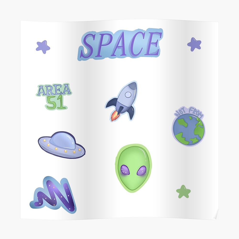 Roblox Royale High Space Sticker Pack Mask By Jessicaramel Redbubble - earth is here roblox royale high