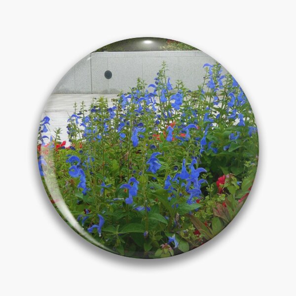 Item preview, Flower Bed in front of Preston Temple designed and sold by SunriseRose.
