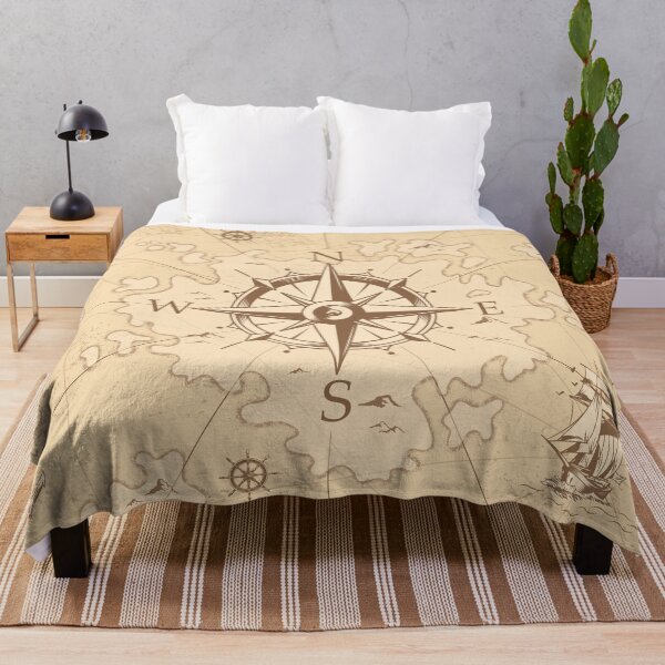 Item preview, Vintage Pirate's Map designed and sold by Vector Scout Lab.