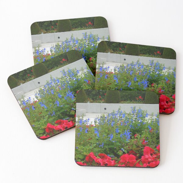 Item preview, Flower Bed in front of Preston Temple designed and sold by SunriseRose.
