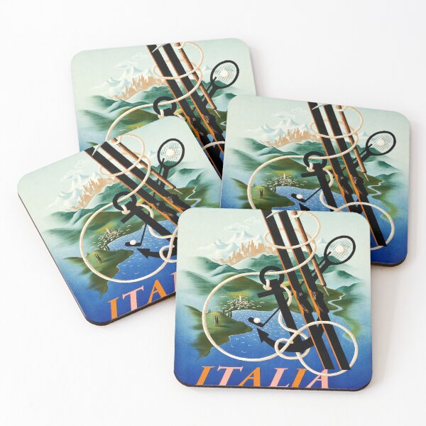 Item preview, ENIT Italia vintage travel poster designed and sold by stickart-marek.