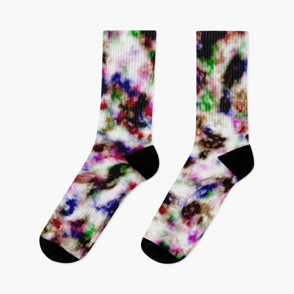 Item preview, Fuzzy Abstract Pink Blue Red Green and Black designed and sold by MarkUK97.