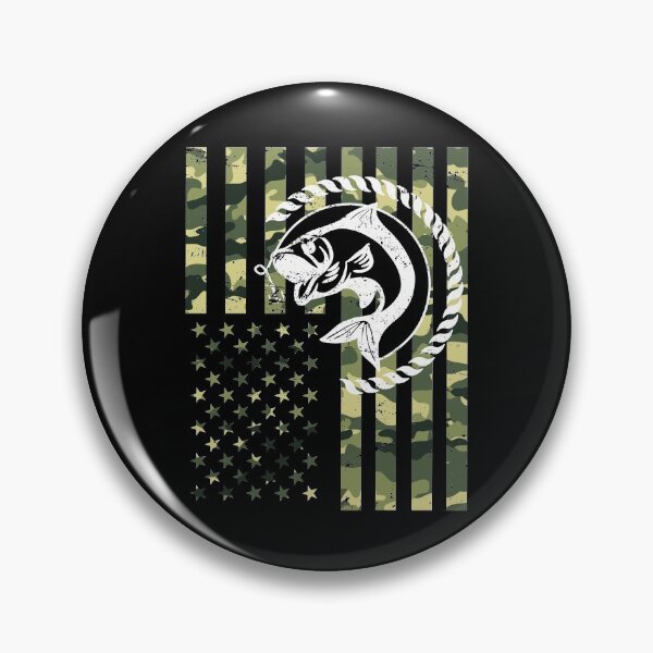Item preview,  who love to go fishing. This hobby is very popular among Americans. The US flag is always a perfect gift. designed and sold by bestshirtdesign.
