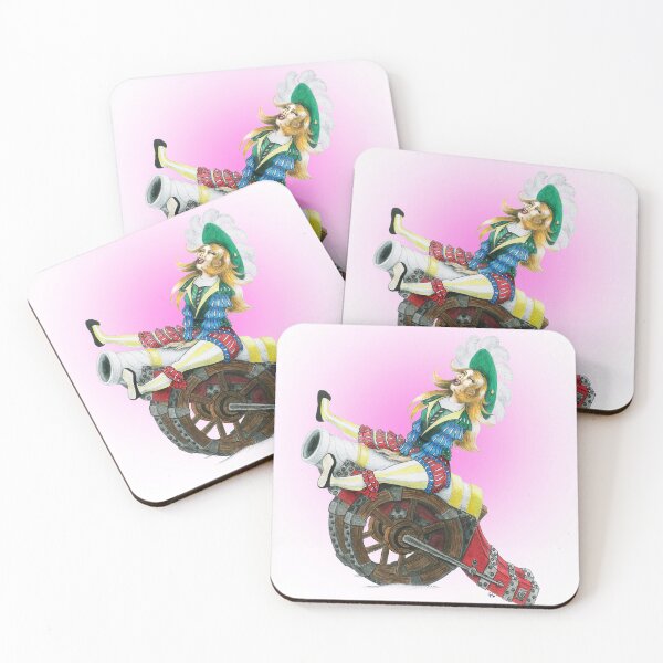 Item preview, Landsknecht Canon Pin Up Girl (Pink) designed and sold by Claudia-dslr.