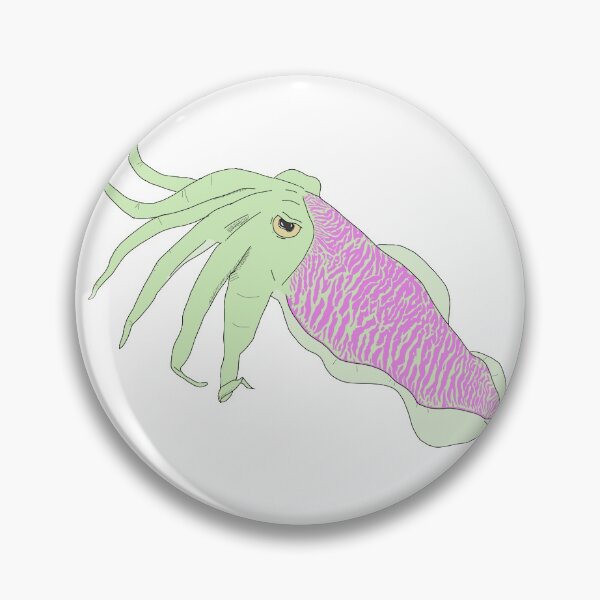 Item preview, Purple and Green Cuttlefish  designed and sold by somethingstuff.