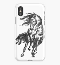 Sumi-e Horse iPhone Case