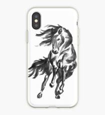 Sumi-e Horse iPhone Case