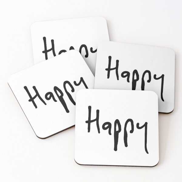 Item preview, Happy, Smile and Be Happy. Be Positive. designed and sold by That Cheeky Tee.
