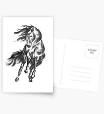 Sumi-e Horse Postcards
