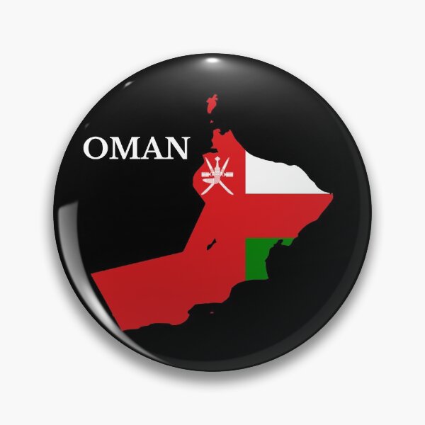Item preview, Oman Map Flag designed and sold by marosharaf.