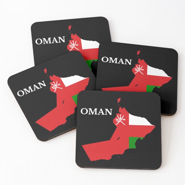 Item preview, Oman Map Flag designed and sold by marosharaf.