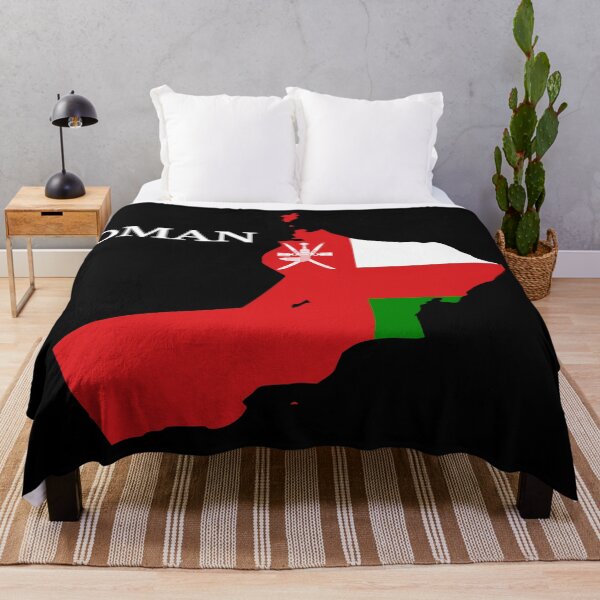 Item preview, Oman Map Flag designed and sold by marosharaf.
