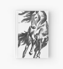 Sumi-e Horse Hardcover Journal