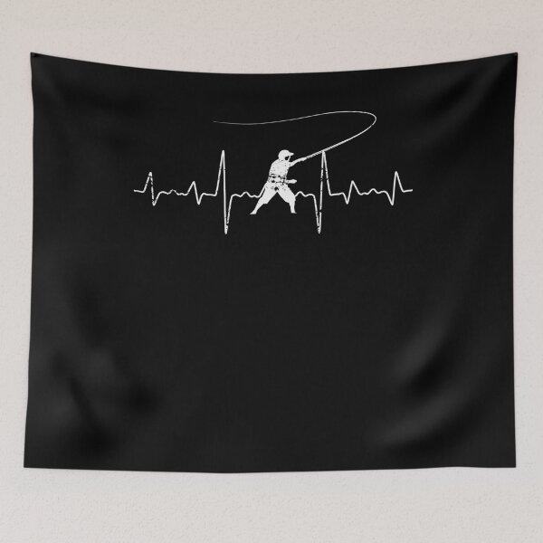 Item preview, Heartbeat fishing designed and sold by bestshirtdesign.