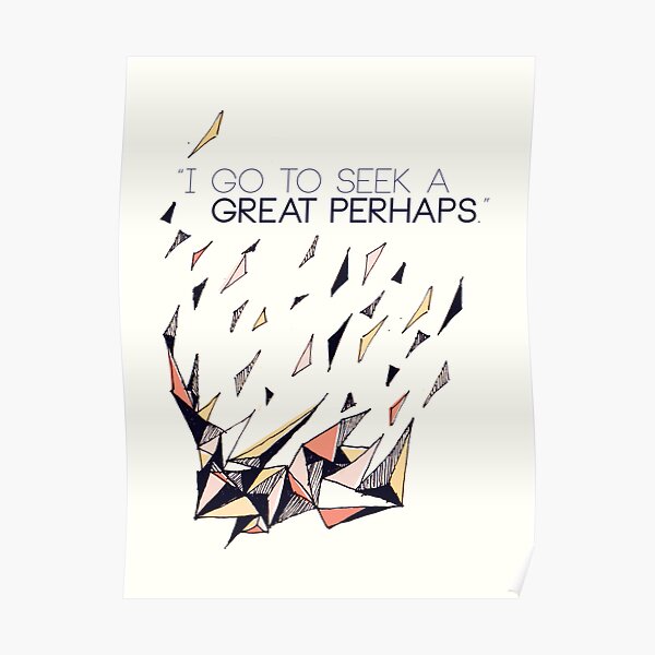The Great Perhaps Poster